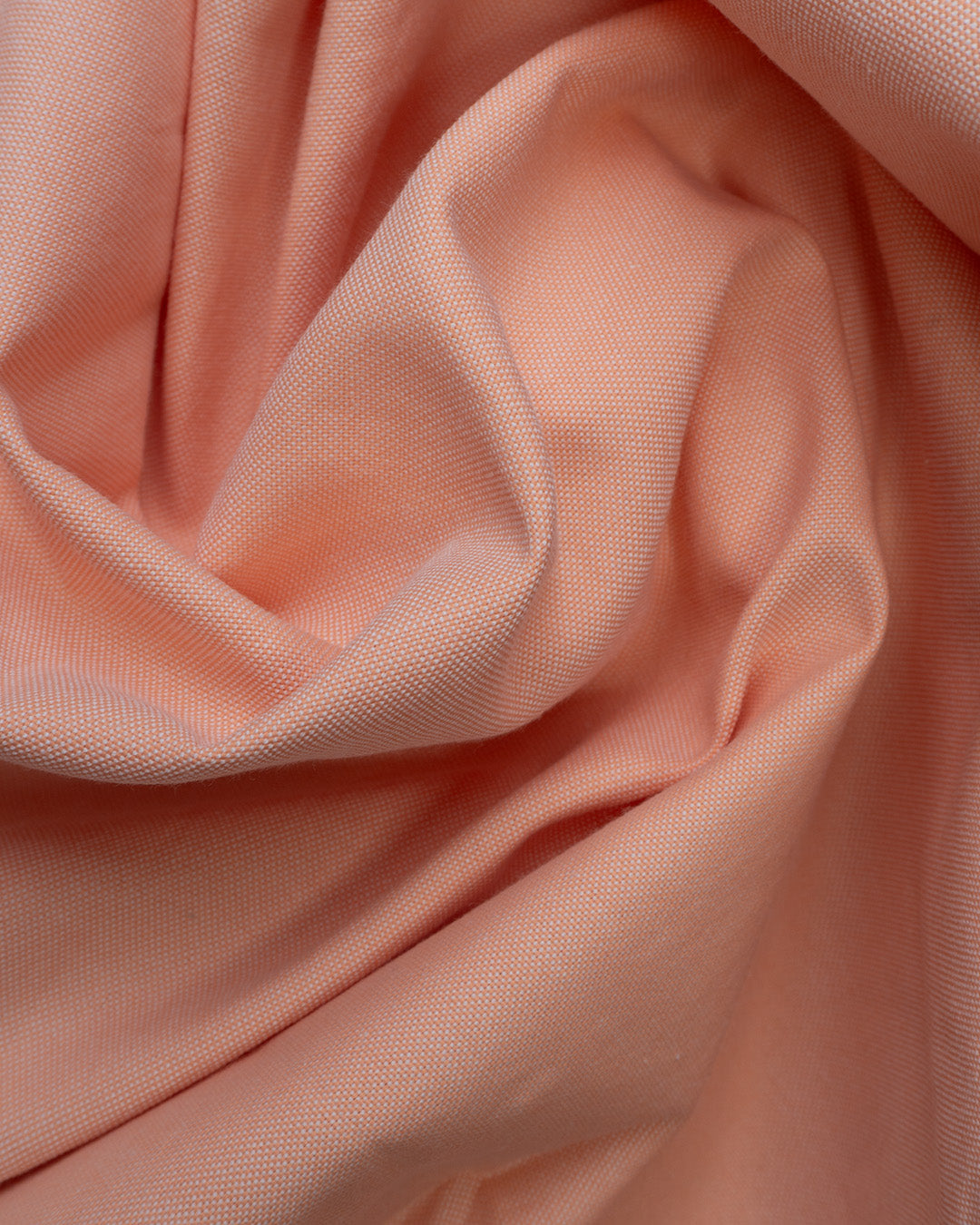 Men's Premium 210 GSM Cotton Peach Orange Formal Shirt | Heavyweight & Breathable Fabric