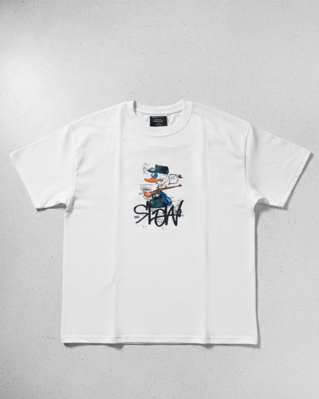 The Street Style  Mouse Graphic Tee  Over-sized T-Shirt