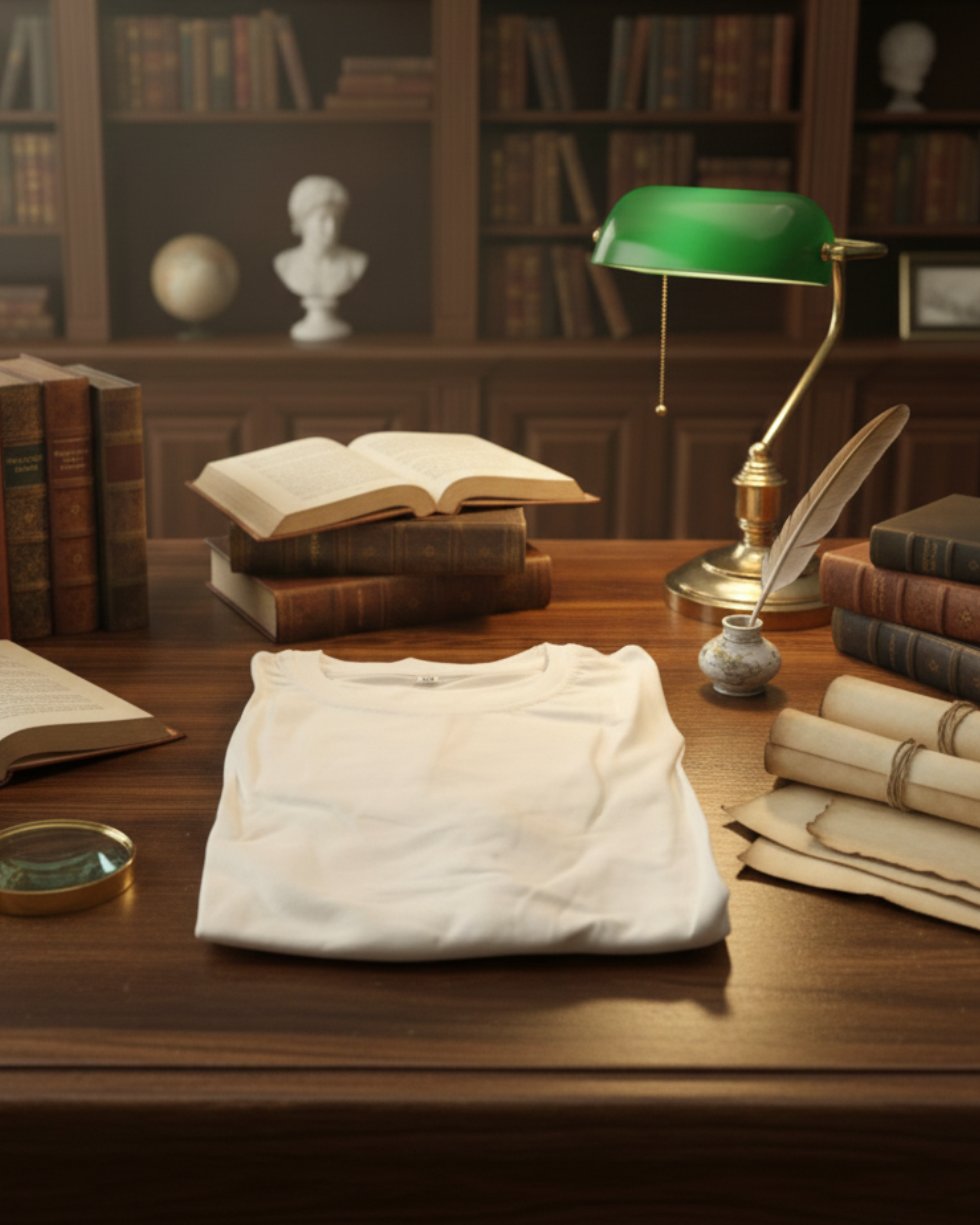 White Plain T-shirt for men