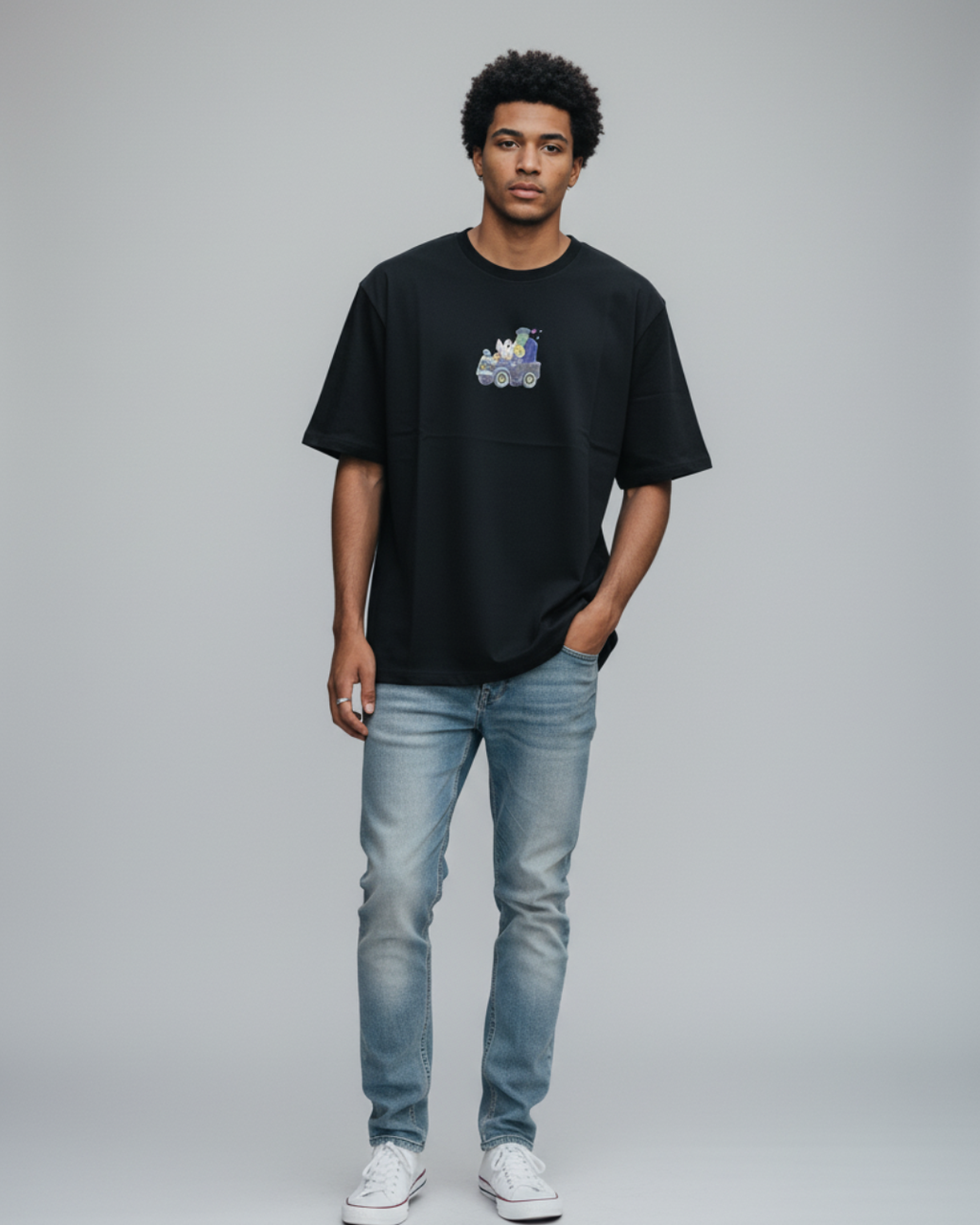 Spooky Vibes Oversized T-shirts